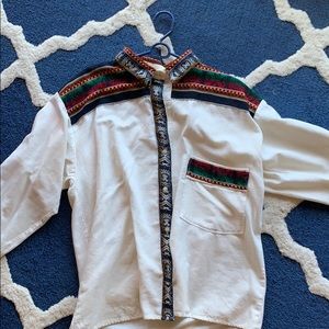 VINTAGE Men’s Linen Shirt 60’s